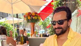 Saif Ali Khan from London vacation