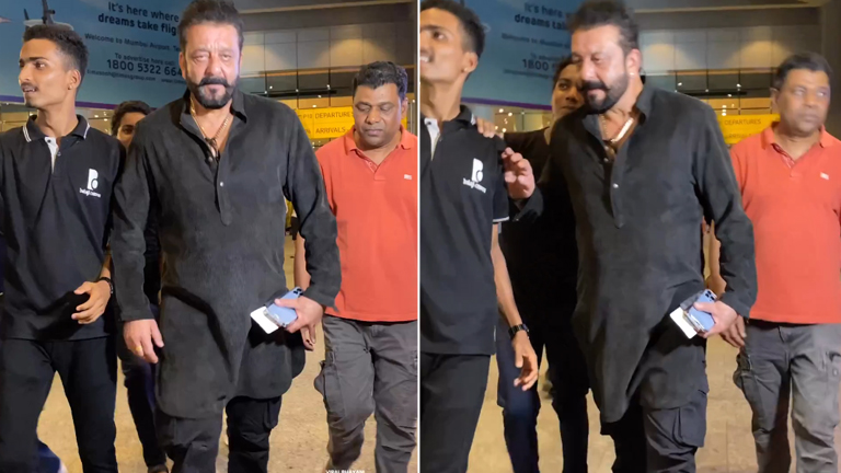 sanjay dutt, sanjay dutt spotted,