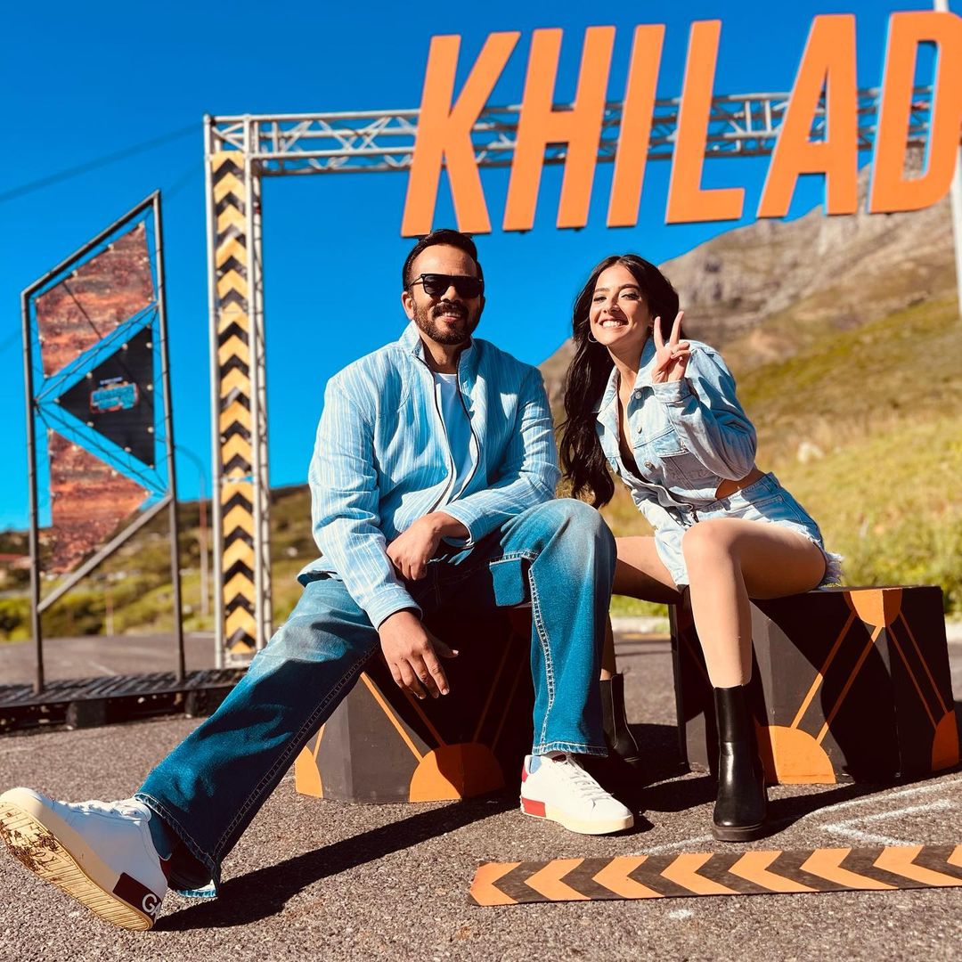 Soundous-Moufakir-with-rohit-shetty-khatron-ke-khiladi-13