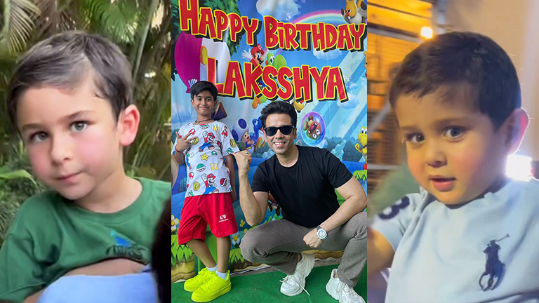 taimur ali khan, jeh ali khan, tusshar kapoor, laksshya kapoor