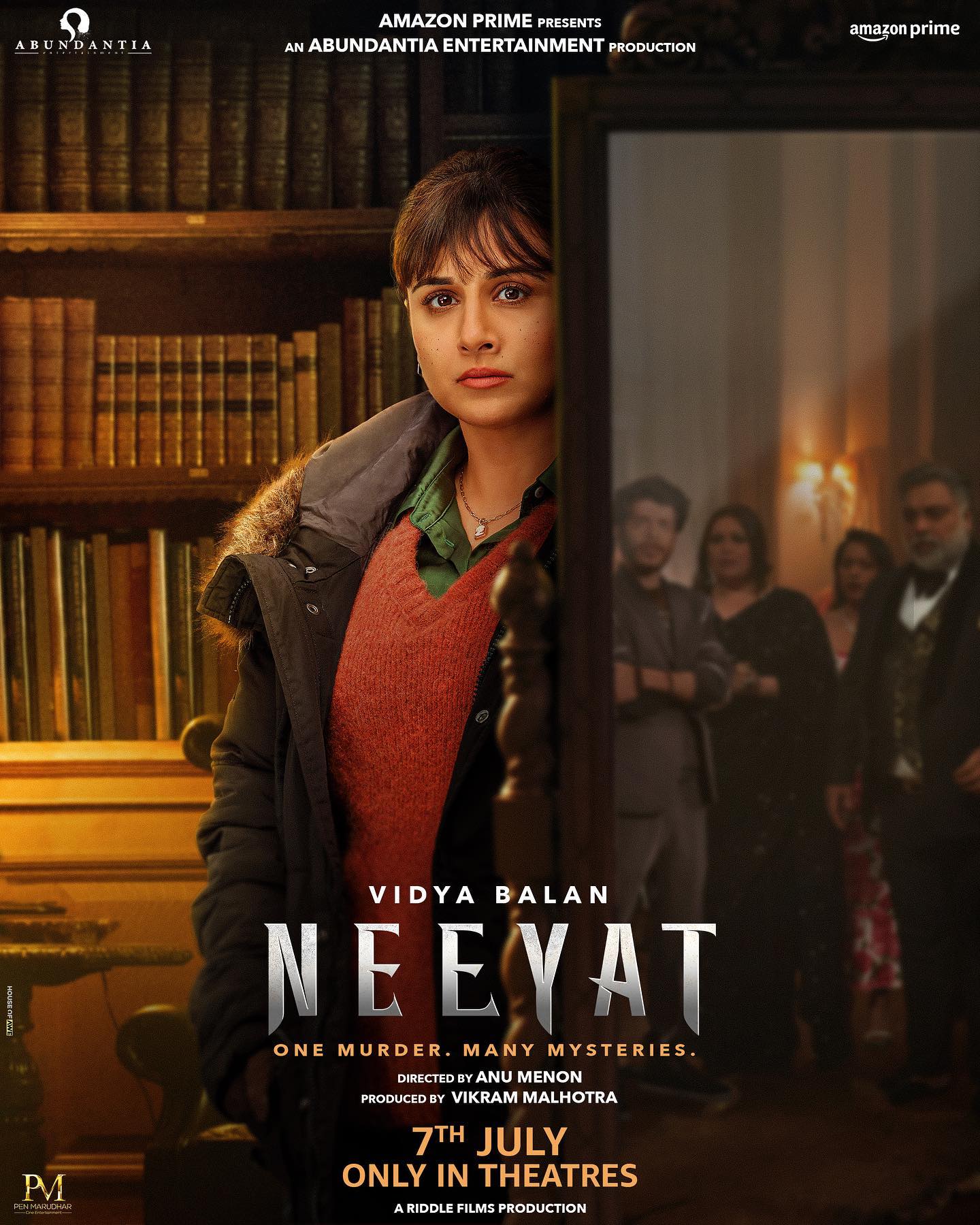 Vidya Balan in Neeyat poster