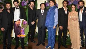 karan deol disha acharya sunny deol bobby deol shatrughan sinha