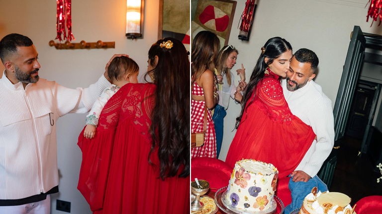 sonam kapoor, inside birthday pics, anand ahuja