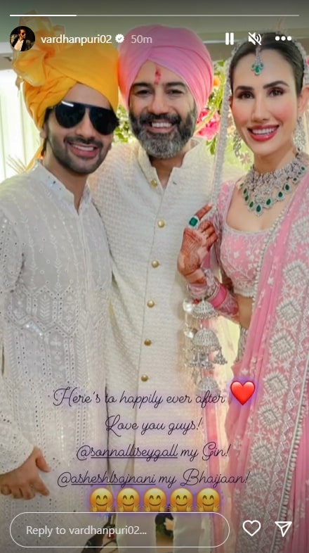 sonali sehgal with her husband, 