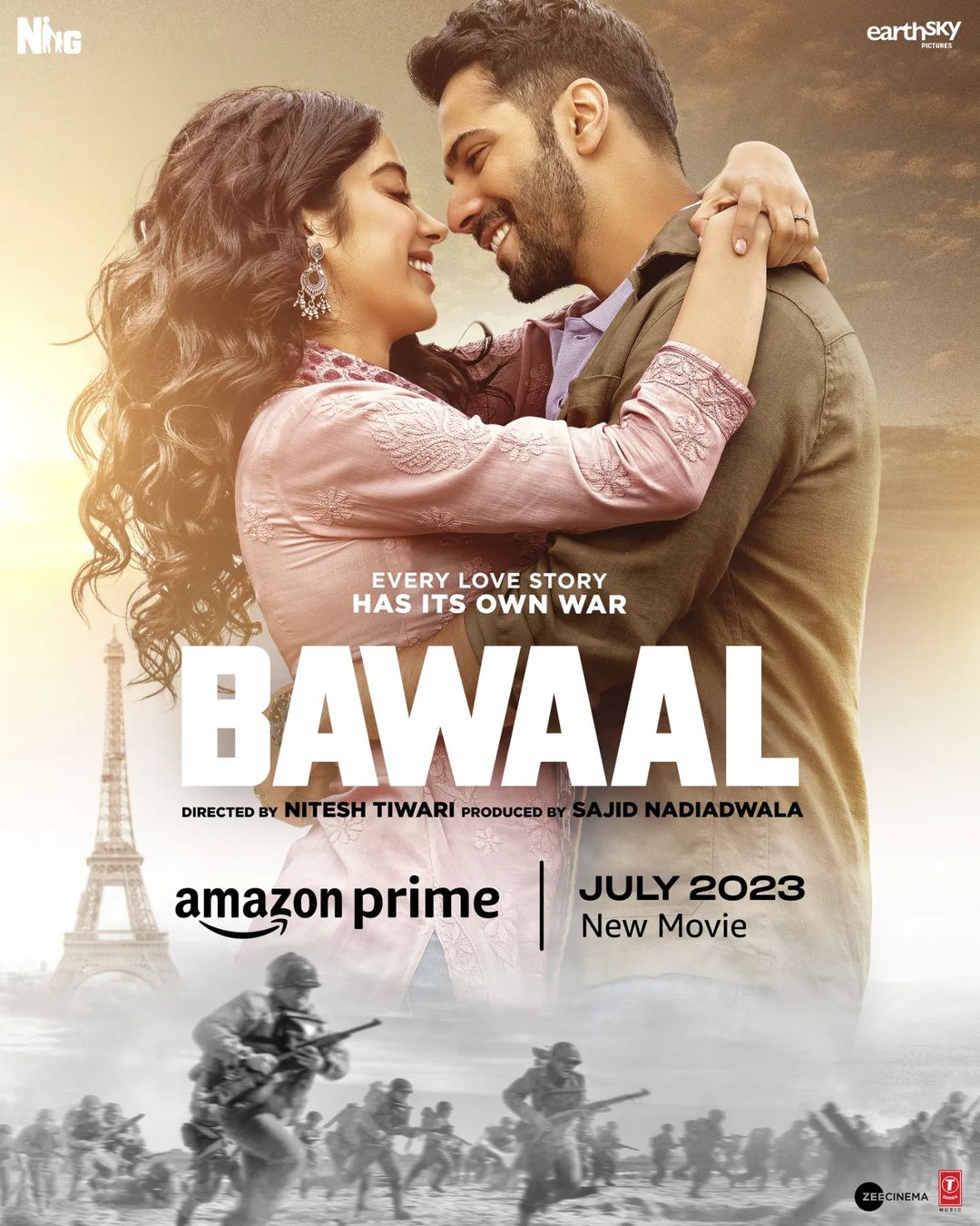 Varun Dhawan Janhvi Kapoor To Create Bawaal With Ott Release