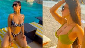 ameesha patel, ameesha patel bikini, ameesha patel bikini looks, ameesha patel hot bikini looks