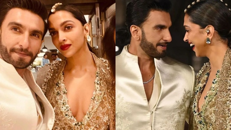 ranveer singh shares a story on instagram with deepika padukone