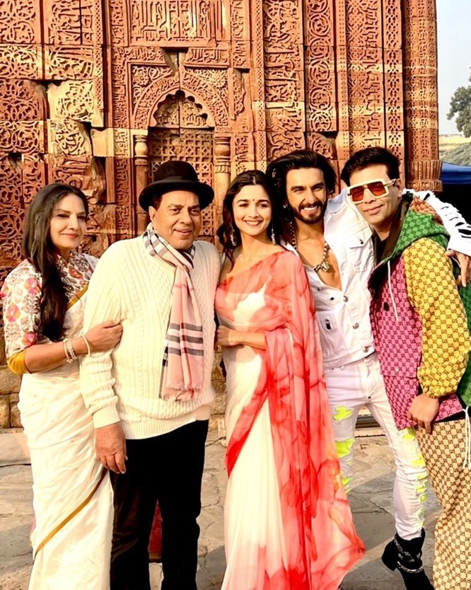 Dharmendra-with-Ranveer-Singh-Alia-Bhatt