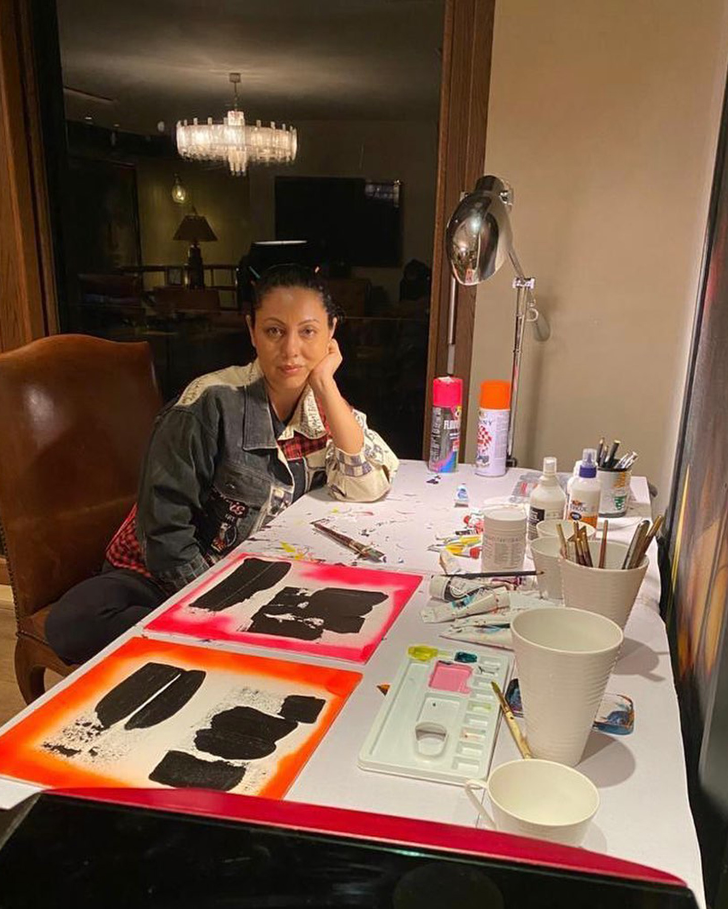 Gauri Khan's work studio in Mannat