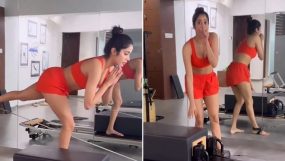 janhvi kapoor, janhvi kapoor gym