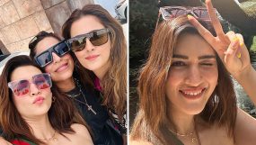 kriti sanon, nupur sanon, las vegas, vacation