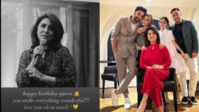 neetu kapoor celebrates birthday in italy