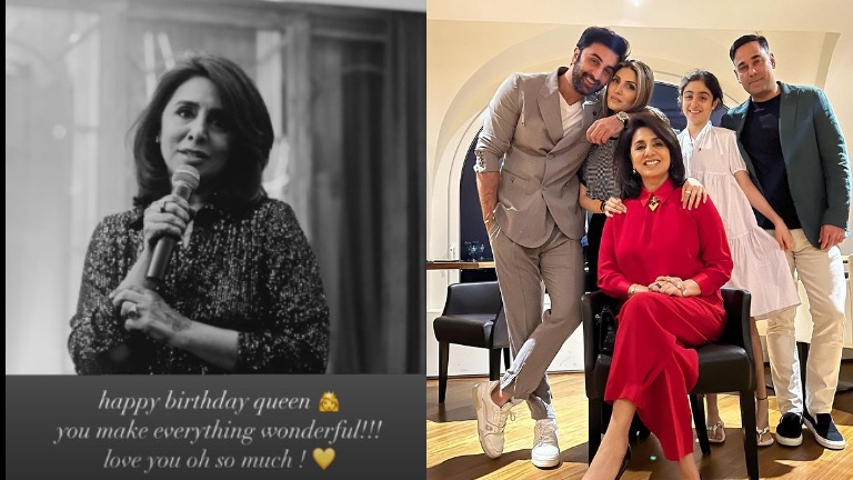 neetu kapoor celebrates birthday in italy