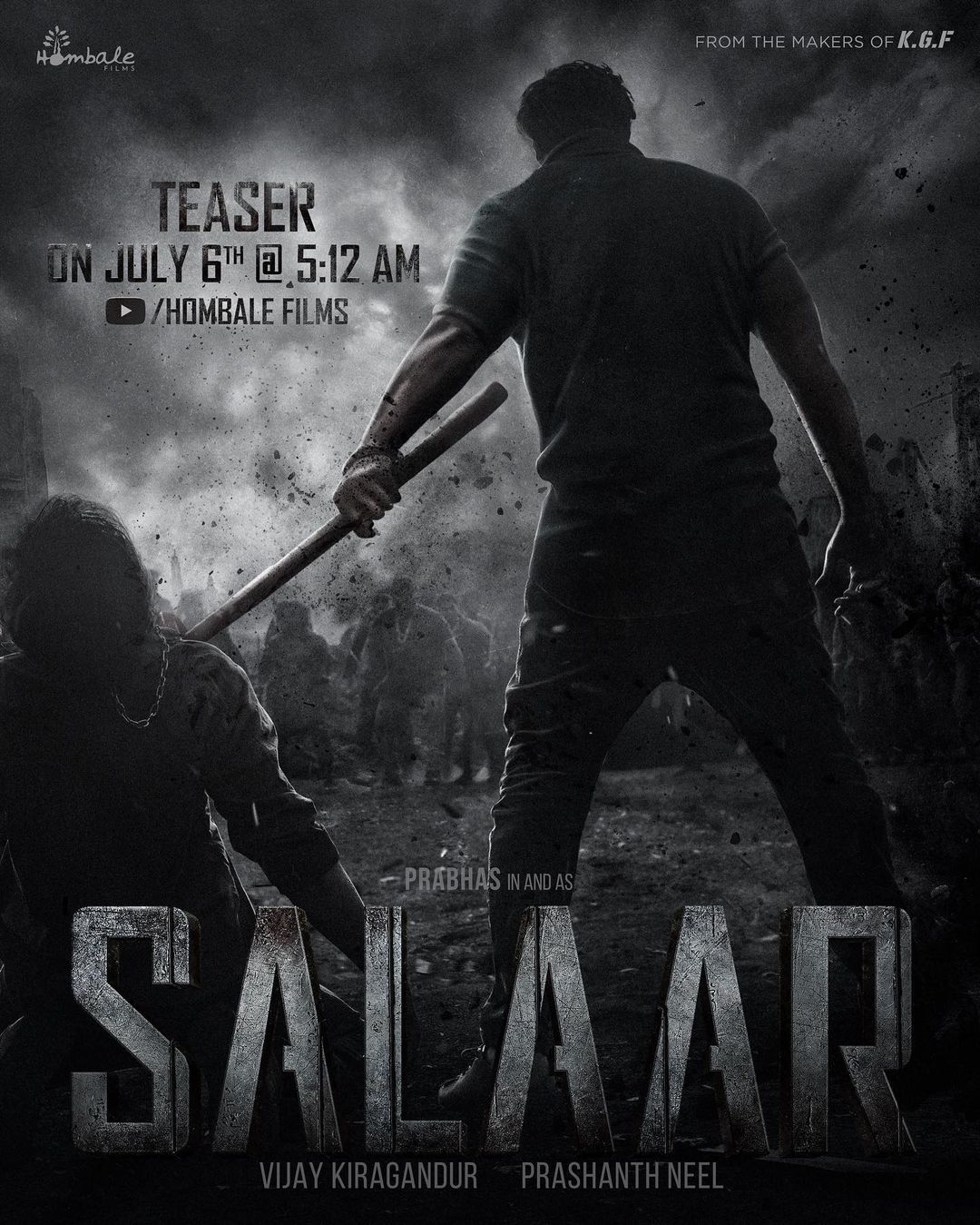 Prabhas starrer Salaar teaser release date ANNOUNCED