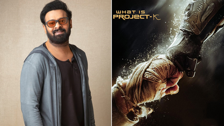 Prabhas releases new poster of Project K, Nag Ashwin teases fans about the  title