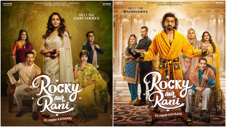 Rocky Aur Rani and the their families