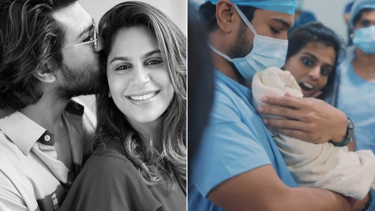 ram charan, ram charan daughter, ram charan baby girl