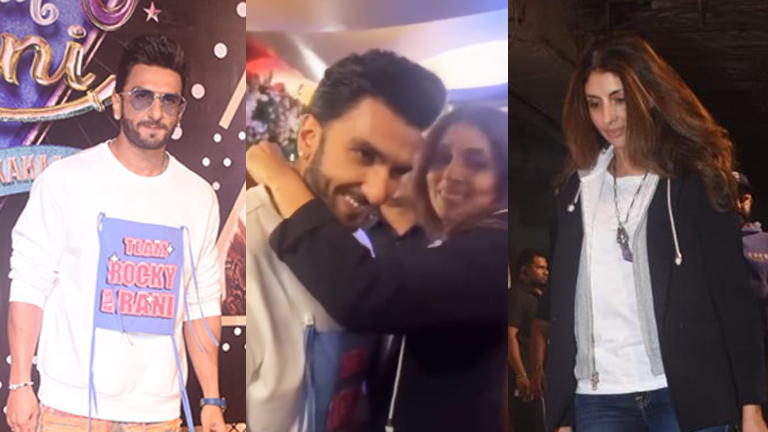 ranveer singh, shweta bachchan, rocky aur rani kii prem kahaani,