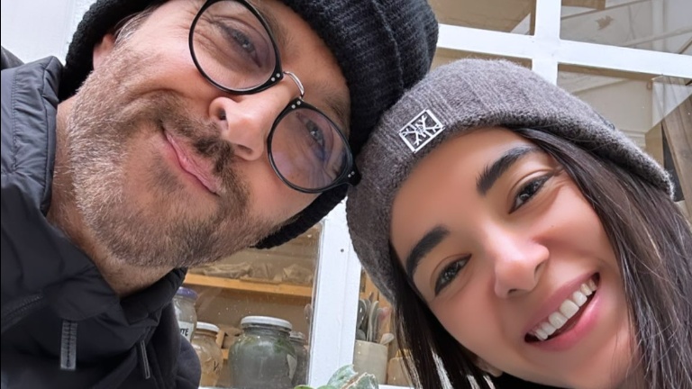 hrithik roshan, saba azad,