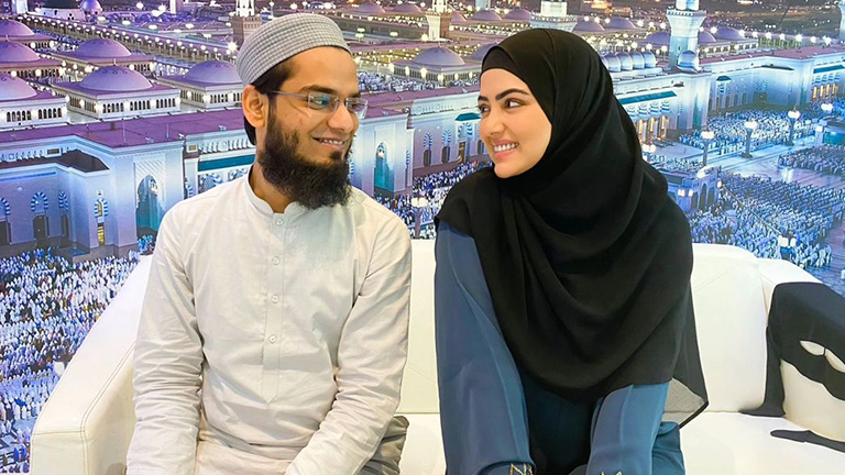 sana khan named her baby boy saiyad tariq jamil