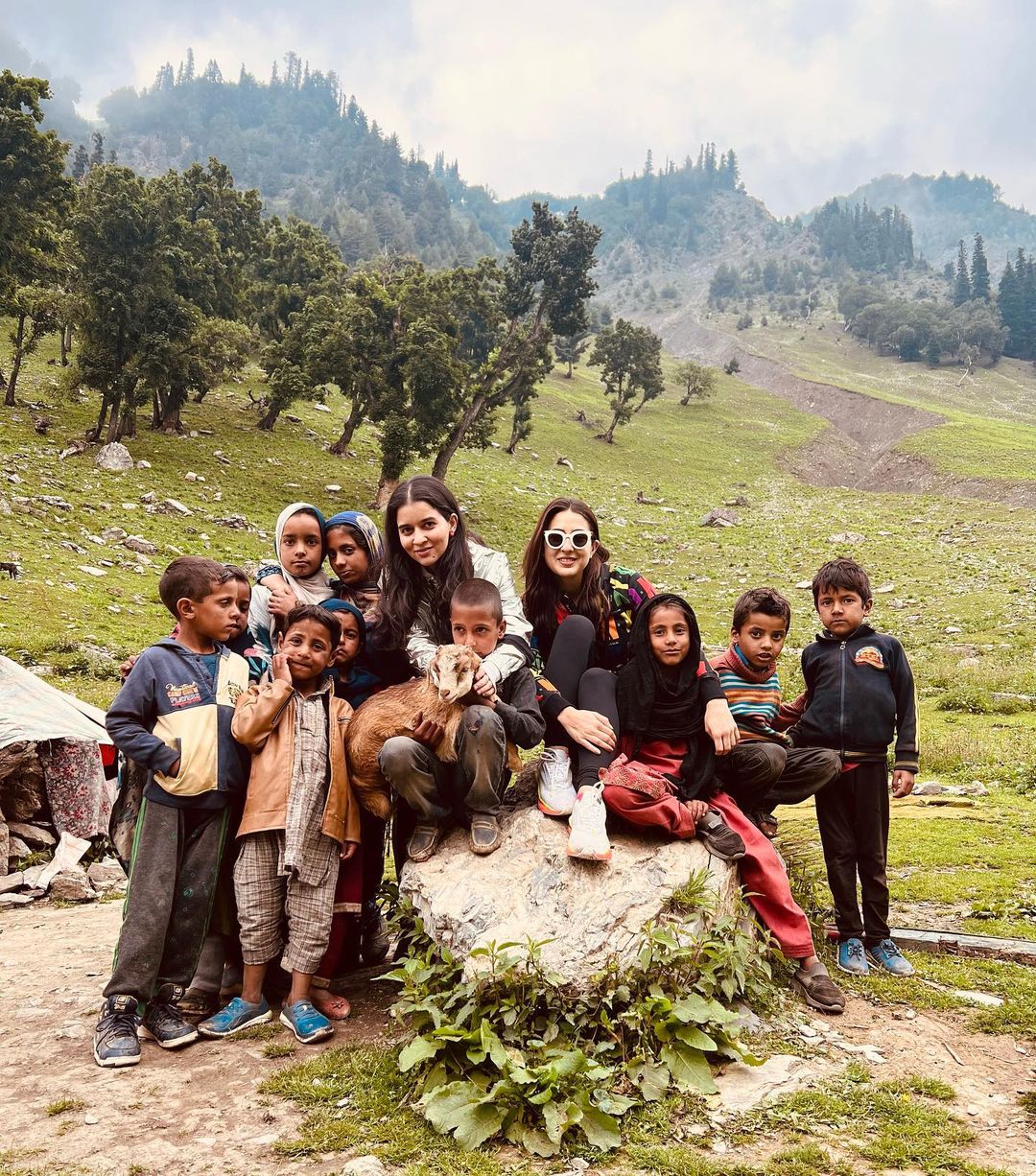 Sara Ali Khan vacays in Jammu and Kashmir