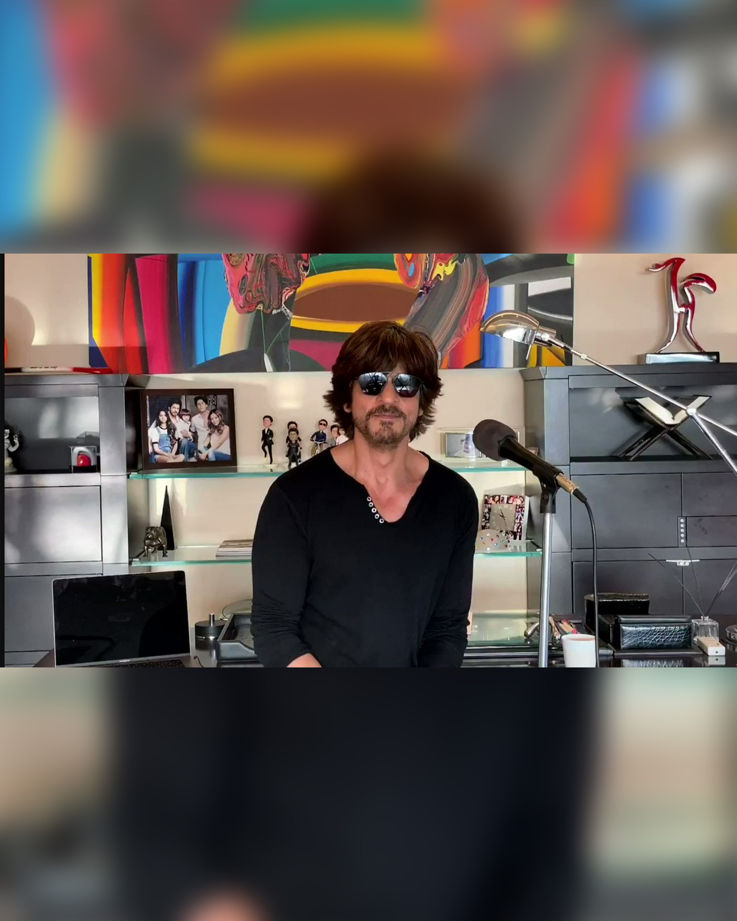 King Khan's office in Mannat