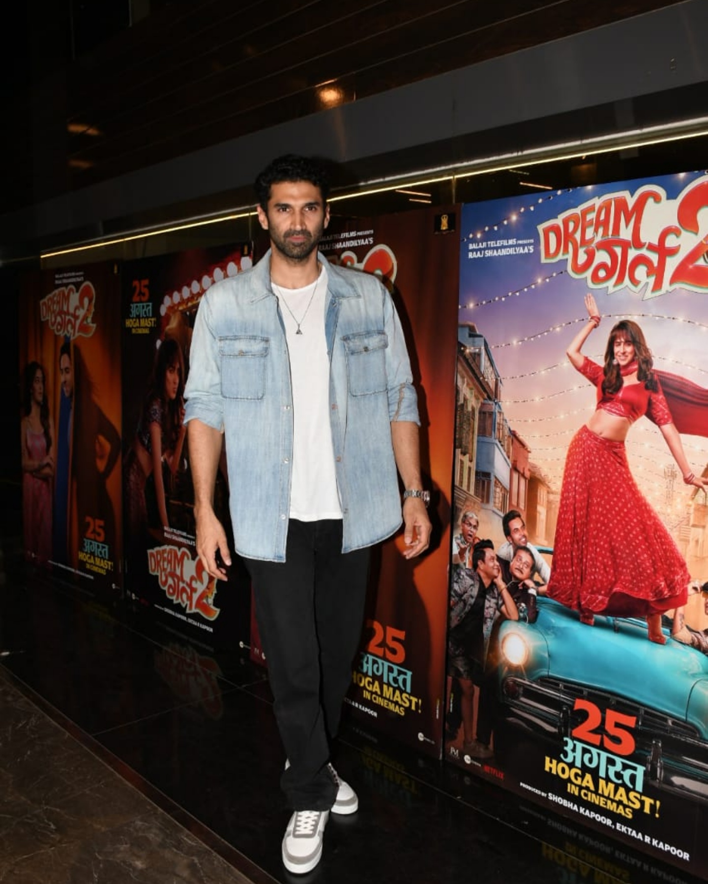 Aditya Roy Kapur attends Dream Girl 2 special screening