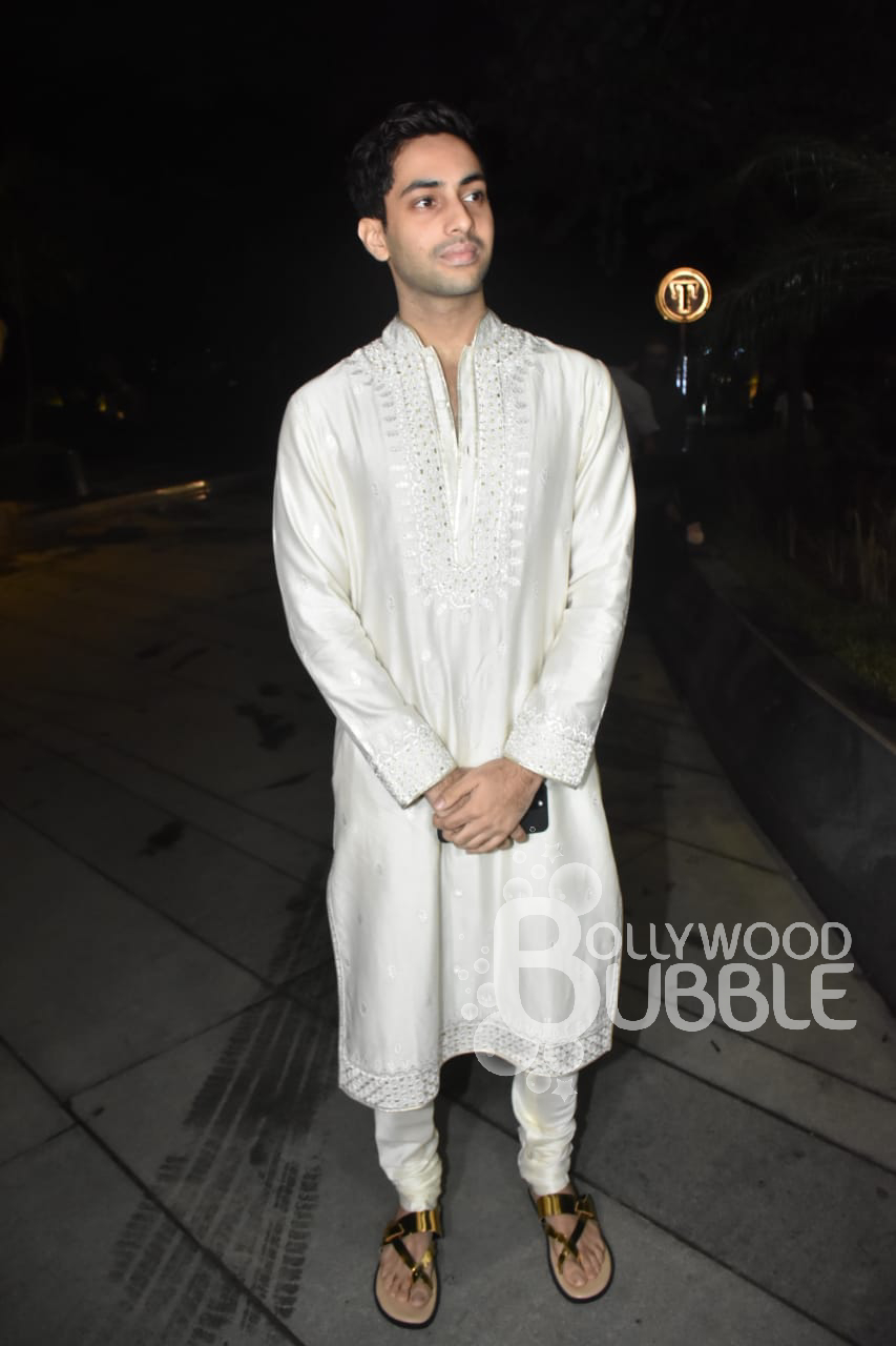 Agastya Nanda arrives with style