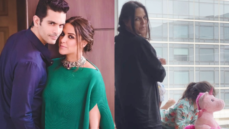 angad bedi, neha dhupia, neha dhupia birthday