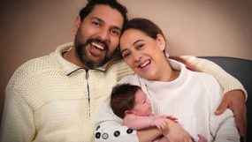 hazel keech, yuvraj singh, hazel keech baby girl,