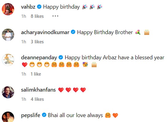 Celebs wish Arbaaz Khan on birthday