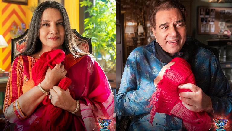 Dharmendra and Shabana Azmi in Rocky Aur Rani Kii Prem Kahaani