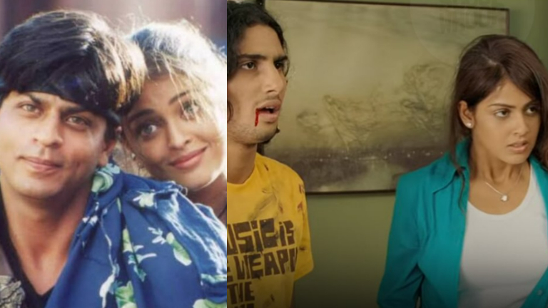 shah rukh khan, aishwarya rai bachchan, prateik babbar, genelia d'souza