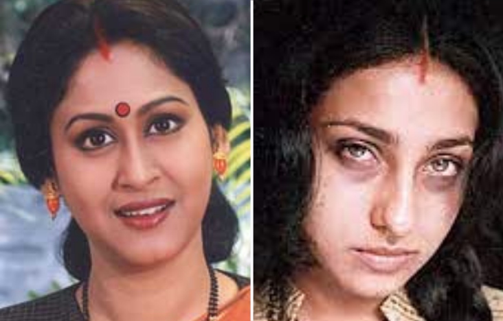 Indrani Haldar and Rituparna Sengupta in Dahan