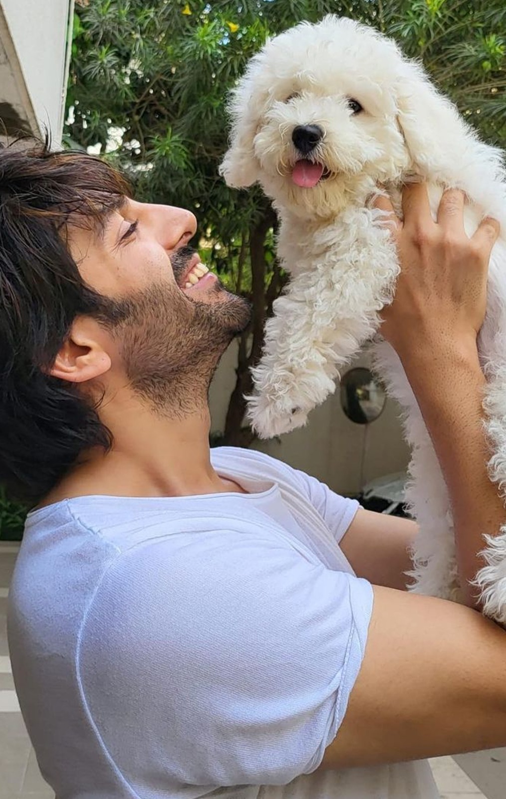 Kartik Aaryan with Katori
