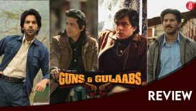 rajkummar rao, dulquer salmaan, guns & gulaabs review, guns & gulaabs