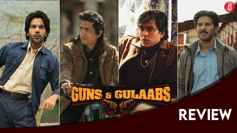 rajkummar rao, dulquer salmaan, guns & gulaabs review, guns & gulaabs