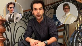 rajkummar rao, amitabh bachchan. shah rukh khan,