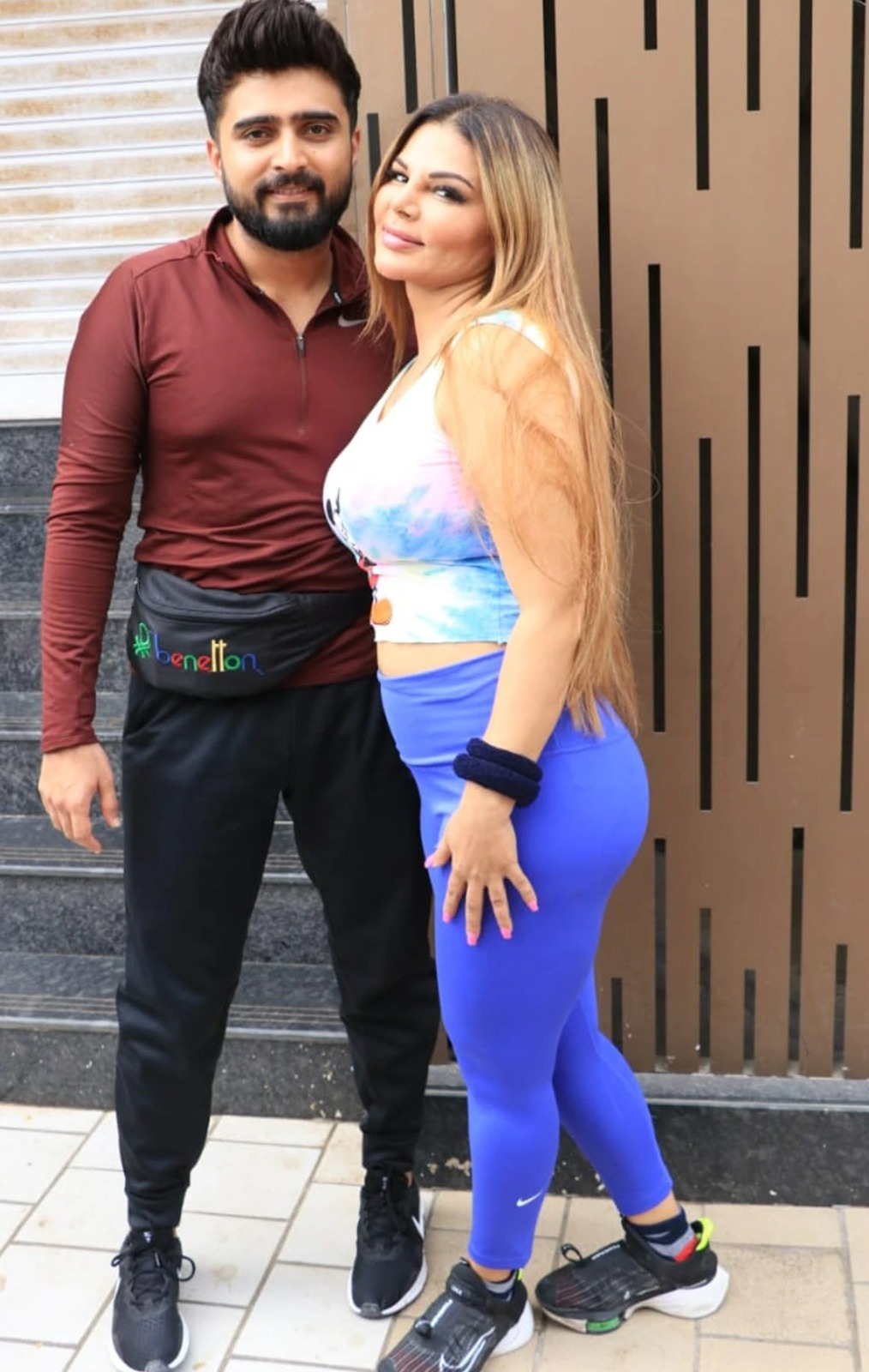 Rakhi Sawant and Adil Khan Durrani