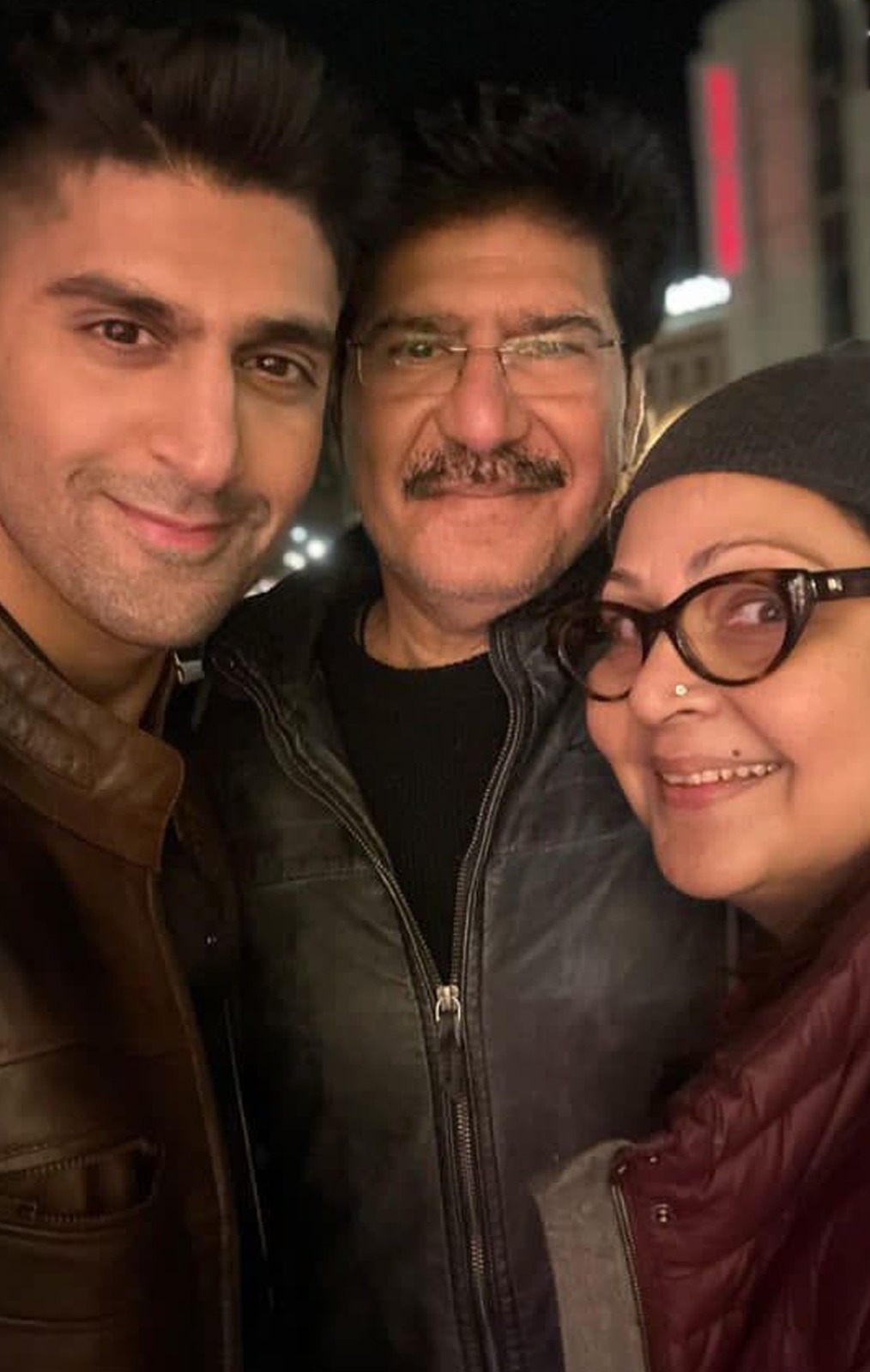 Rati Agnihotri and Anil Virwani