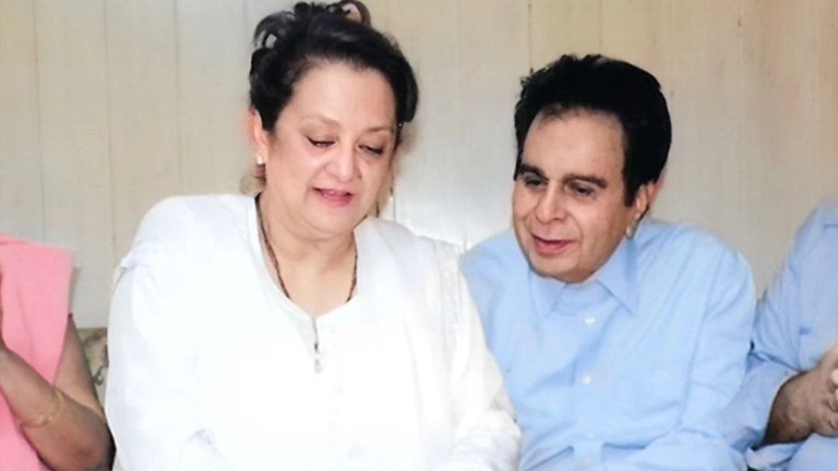 saira banu, dilip kumar,