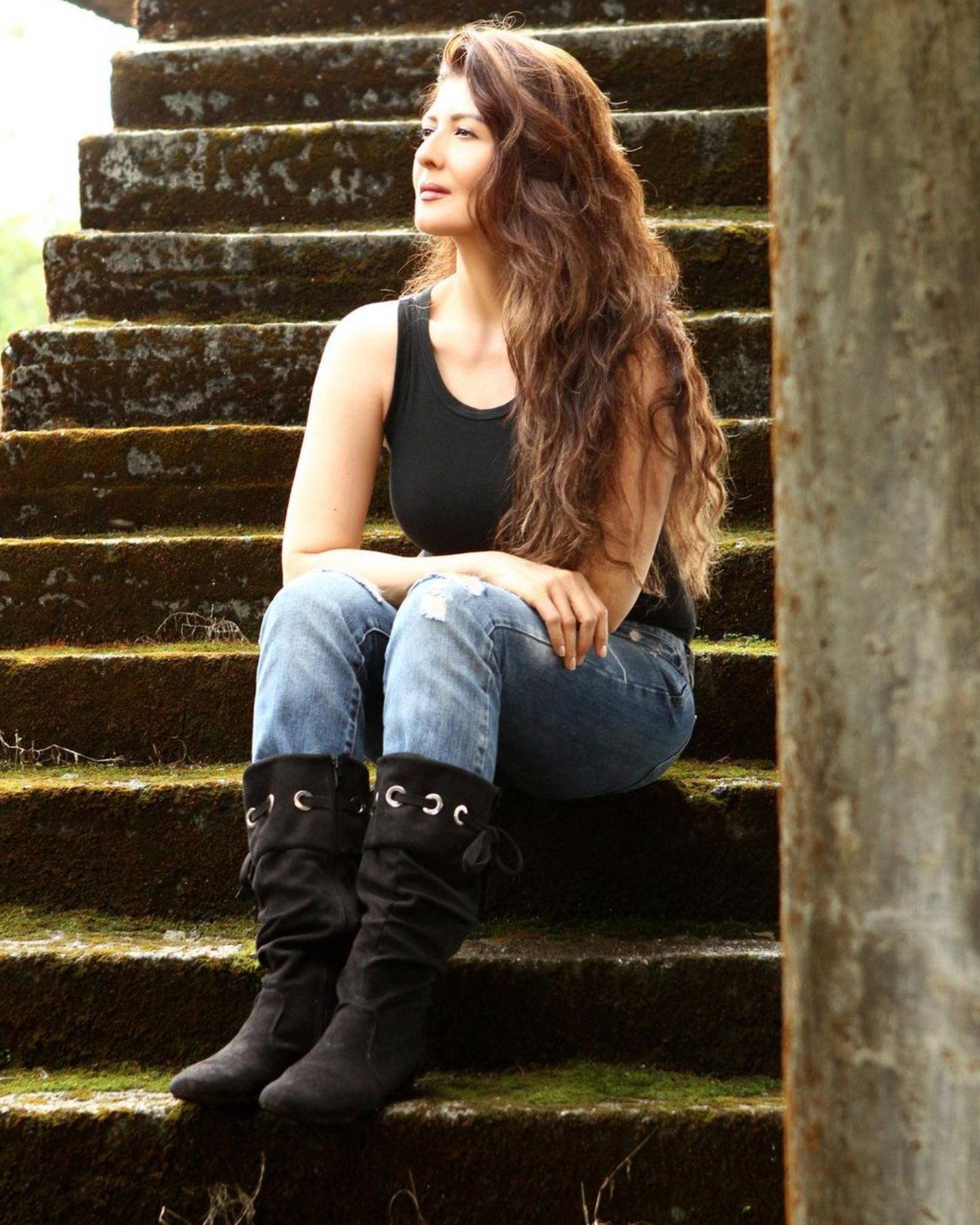 Sangeeta Bijlani pulls off casual look with ease