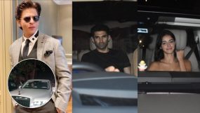 ahah rukh khan, aditya roy kapur, ananya panday,