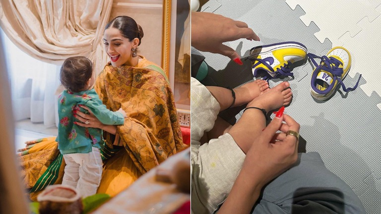 sonam kapoor, anand ahuja, sonam kapoor son,