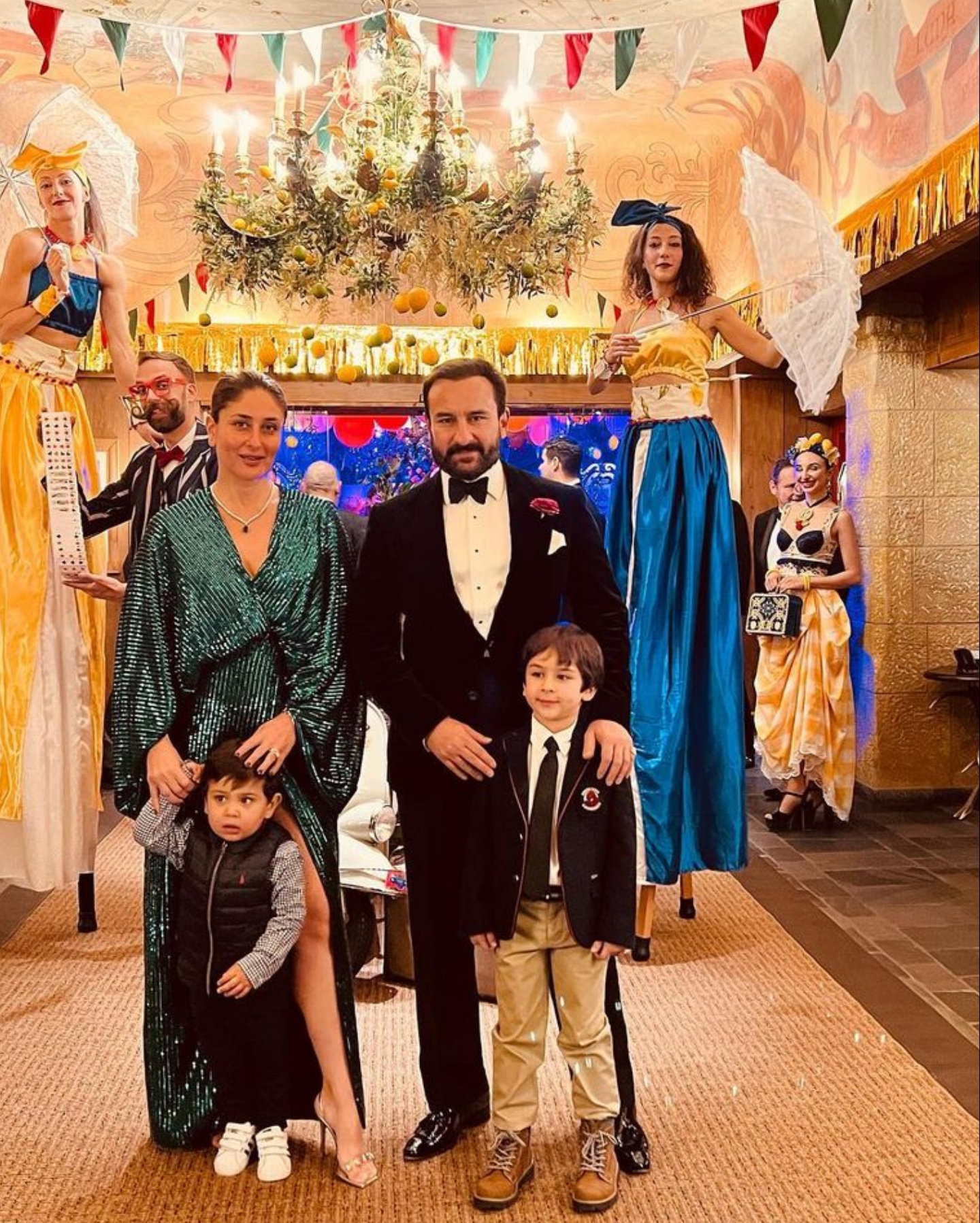 Taimur Ali Khan and Jeh Ali Khan