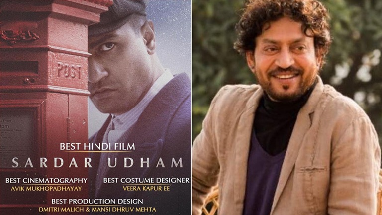 sardar udham national award, vicky kaushal, irrfan khan