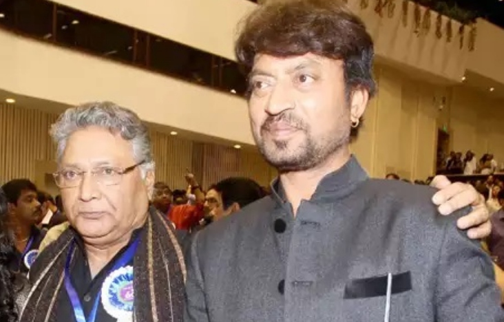 Vikram Gokhale and Irrfan Khan at National Awards