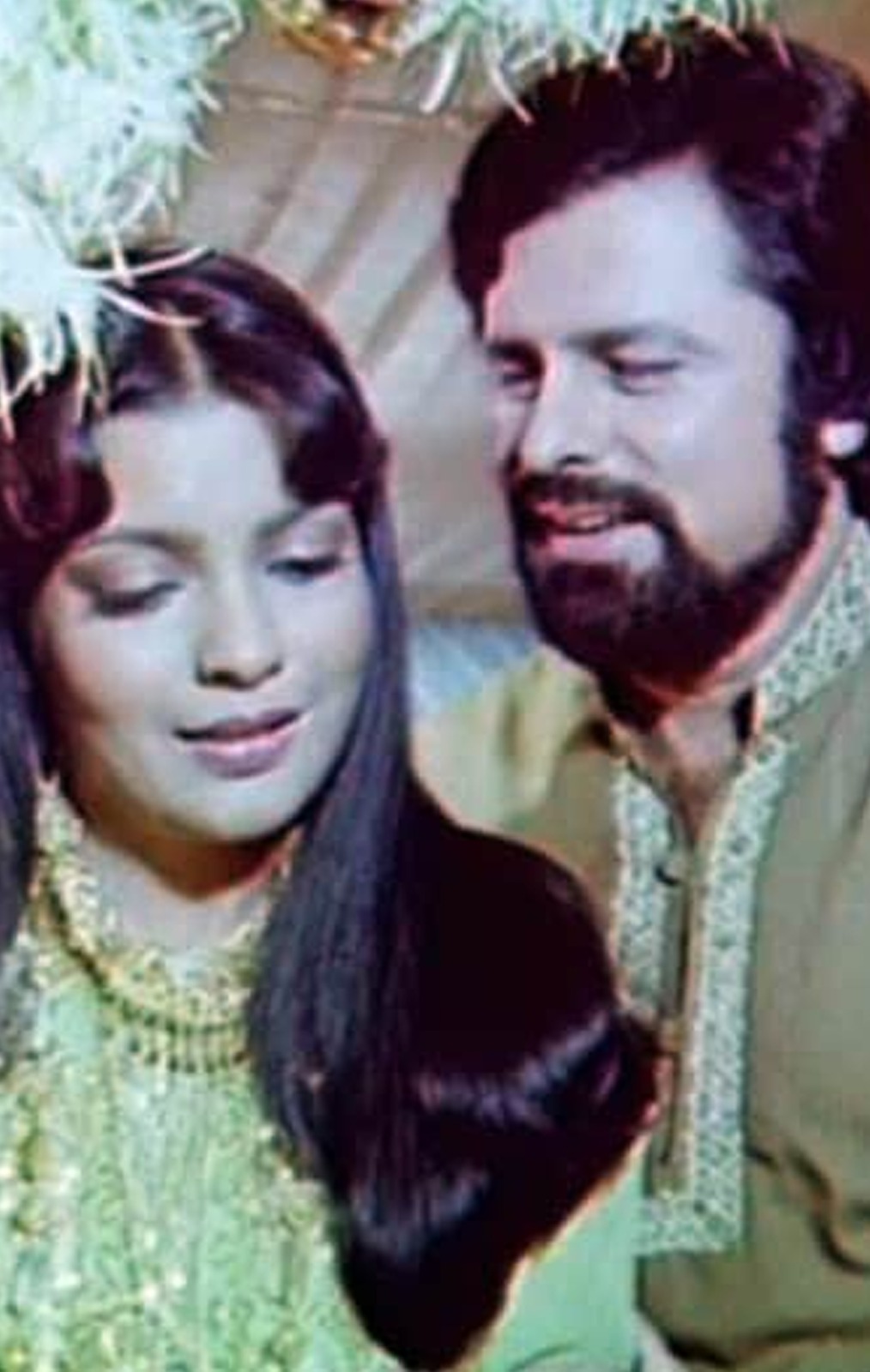 Zeenat Aman Sanjay Khan