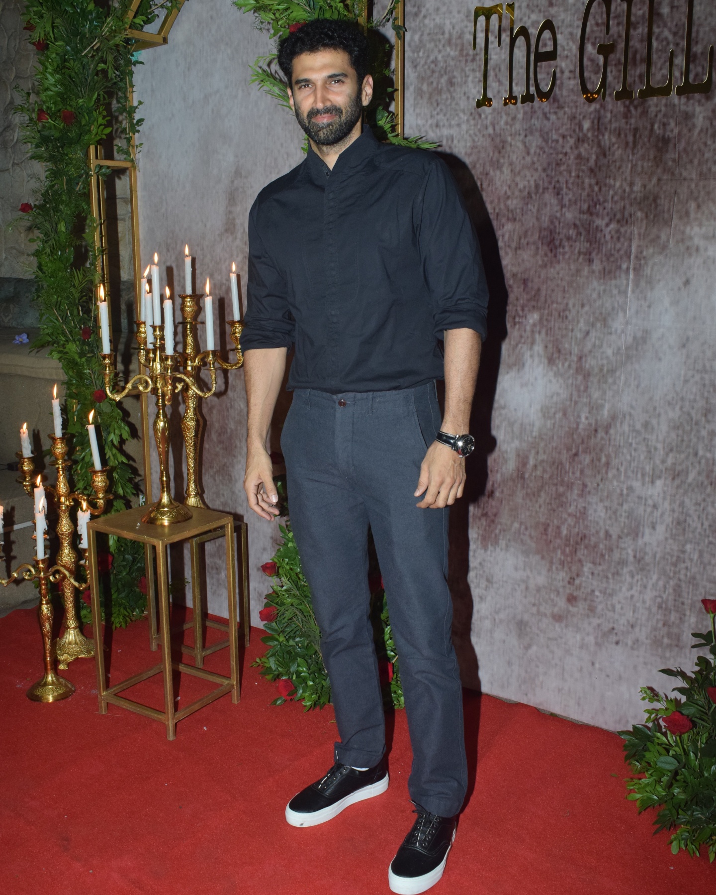 Aditya Roy Kapur at Aman Gill wedding party