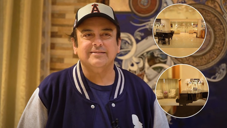 adnan sami, adnan sami house tour,